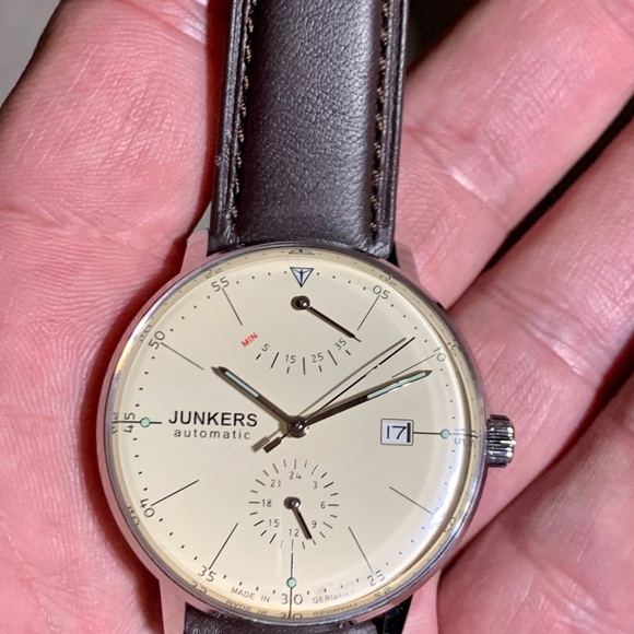 Junkers Bauhaus Automatic Watch Power Reserve - Picture 14 of 16
